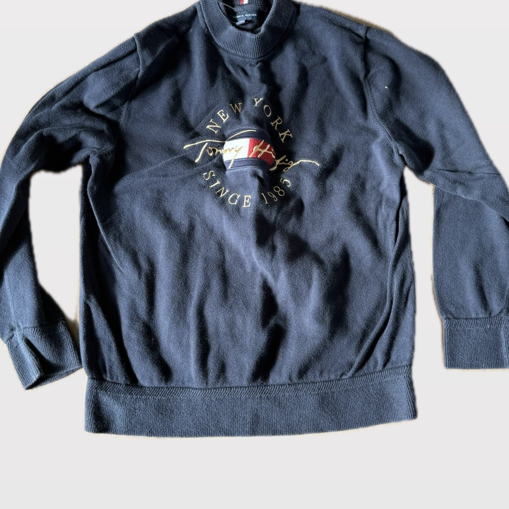 Tommy Hilfiger Dark Blue Turtleneck Sweater - Picture 2 of 4